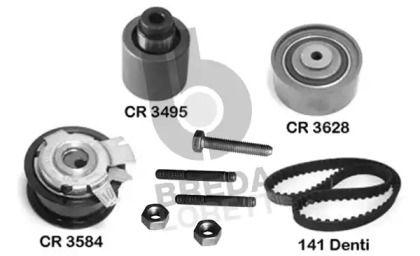 Ременный комплект BREDA LORETT KCD0056