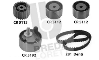 Ременный комплект BREDA LORETT KCD0317