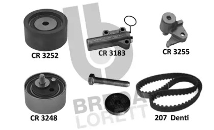 Ременный комплект BREDA LORETT KCD0670