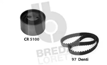 Ременный комплект BREDA LORETT KCD0686