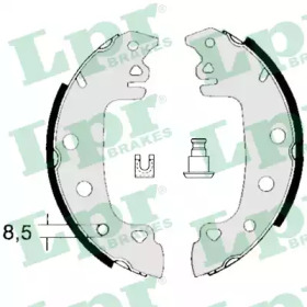 Комлект тормозных накладок LPR 00770