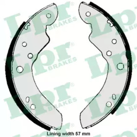 Комлект тормозных накладок LPR 01190