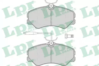Комплект тормозных колодок LPR 05P011