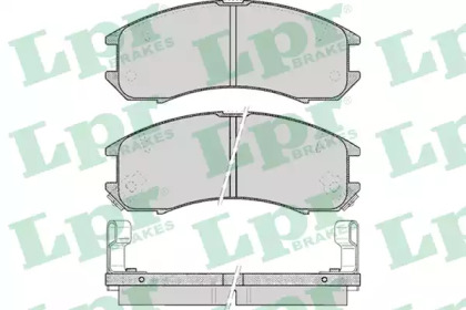 Комплект тормозных колодок LPR 05P036
