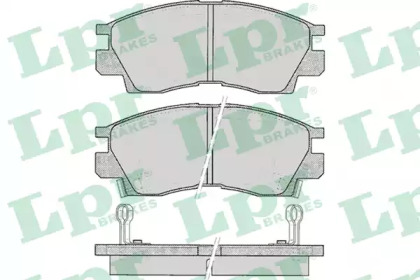 Комплект тормозных колодок LPR 05P042