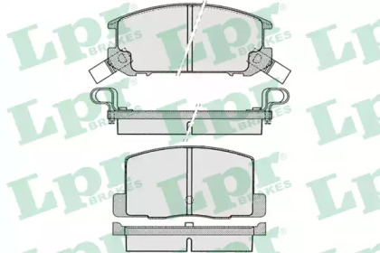 Комплект тормозных колодок LPR 05P1024