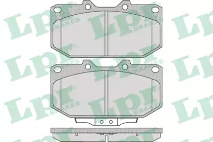 Комплект тормозных колодок LPR 05P1049