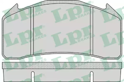 Комплект тормозных колодок LPR 05P1177