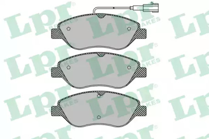 Комплект тормозных колодок LPR 05P1267