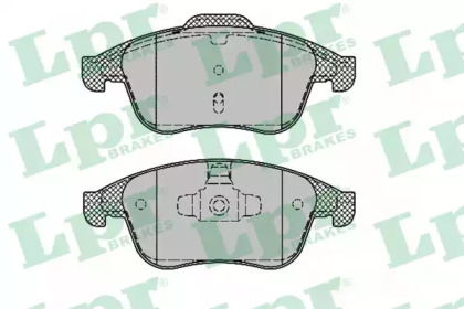 Комплект тормозных колодок LPR 05P1388