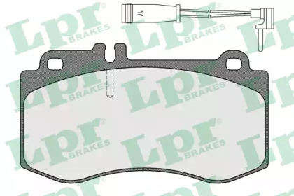 Комплект тормозных колодок LPR 05P1592A