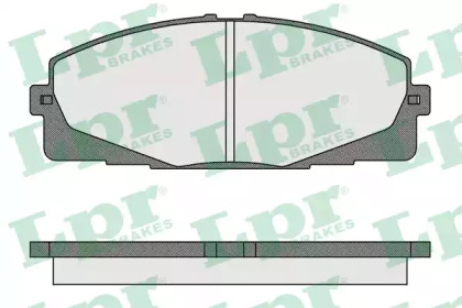 Комплект тормозных колодок LPR 05P1595