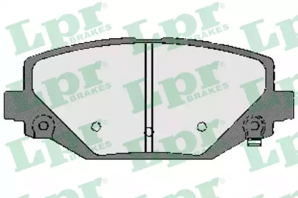 Комплект тормозных колодок LPR 05P1747