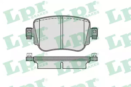 Комплект тормозных колодок LPR 05P1986