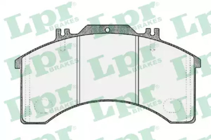 Комплект тормозных колодок LPR 05P309