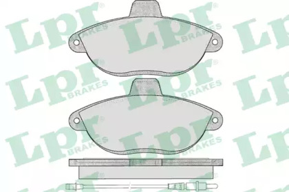 Комплект тормозных колодок LPR 05P346