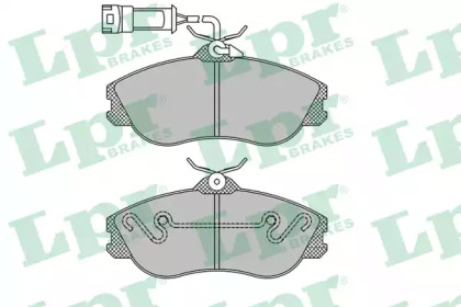 Комплект тормозных колодок LPR 05P350