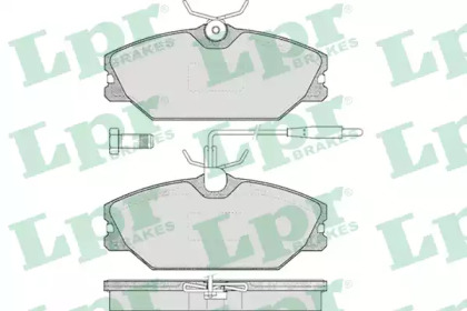 Комплект тормозных колодок LPR 05P445