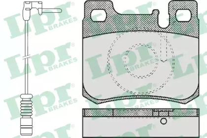 Комплект тормозных колодок LPR 05P485A