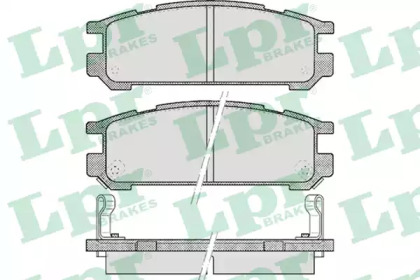 Комплект тормозных колодок LPR 05P517