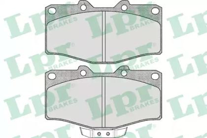 Комплект тормозных колодок LPR 05P538