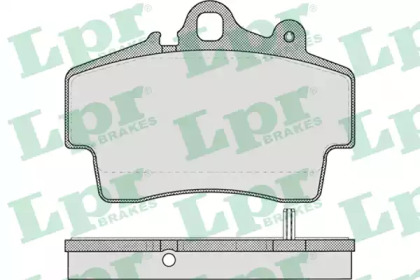 Комплект тормозных колодок LPR 05P722