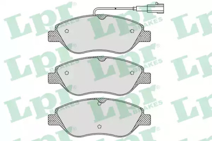 Комплект тормозных колодок LPR 05P765