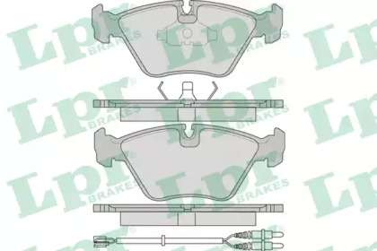 Комплект тормозных колодок LPR 05P985