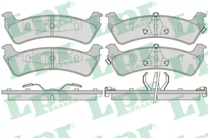 Комплект тормозных колодок LPR 05P990