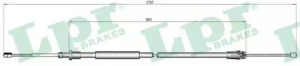 Трос LPR C0100B