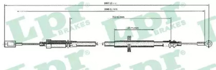 Трос LPR C0173B