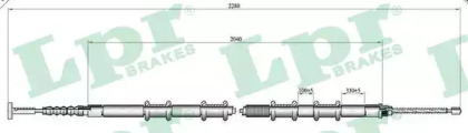 Трос LPR C0188B