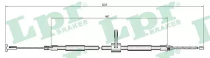 Трос LPR C0189B