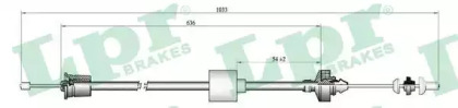 Трос LPR C0192C