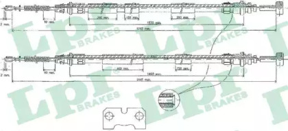 Трос LPR C0229B