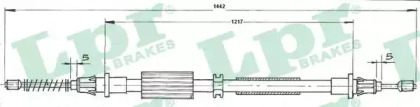 Трос LPR C0264B