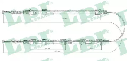 Трос LPR C0298B