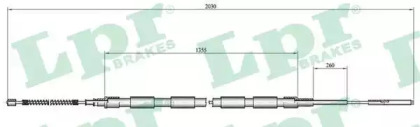 Трос LPR C0302B