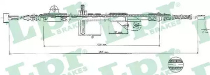 Трос LPR C0502B