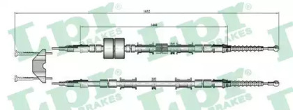 Трос LPR C0652B