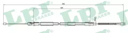 Трос LPR C0945B