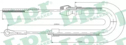 Трос LPR C1429B