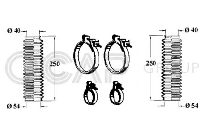 Комплект пыльника OCAP 0901318