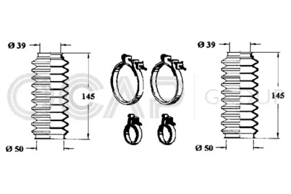 Комплект пыльника OCAP 0901700