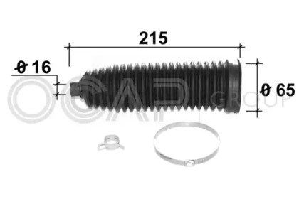 Комплект пыльника OCAP 0902667