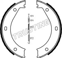 Комлект тормозных накладок TRUSTING 019.023K