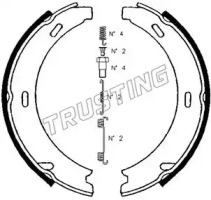 Комлект тормозных накладок TRUSTING 052.121K