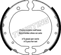 Комлект тормозных накладок TRUSTING 115.312