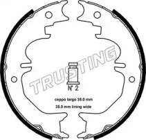 Комлект тормозных накладок TRUSTING 115.313