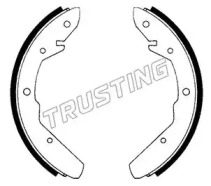 Комлект тормозных накладок TRUSTING 124.260